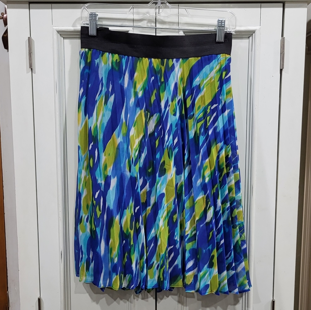 ABN color streaked skirt